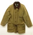 画像1: 80'S BARBOUR 2クレスト "SOLWAY ZIPPER" オイルドジャケット KHAKI イングランド製 (VINTAGE)