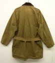 画像2: 80'S BARBOUR 2クレスト "SOLWAY ZIPPER" オイルドジャケット KHAKI イングランド製 (VINTAGE)