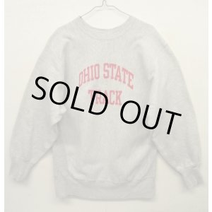 画像: 90'S CHAMPION "OHIO STATE TRACK" 刺繍タグ リバースウィーブ グレー USA製 (VINTAGE)