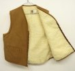 画像2: 70'S CARHARTT プリントタグ 裏ボア入り ダックベスト USA製 (VINTAGE)