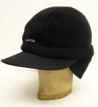 画像1: 00'S PATAGONIA "SYNCHILLA DUCKBILL CAP" フリースキャップ オールブラック (VINTAGE)