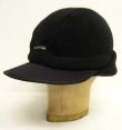 画像5: 00'S PATAGONIA "SYNCHILLA DUCKBILL CAP" フリースキャップ オールブラック (VINTAGE)