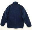 画像2: 90'S PATAGONIA 雪無しタグ シンチラ スナップT フリースジャケット ネイビー ポルトガル製 (VINTAGE)