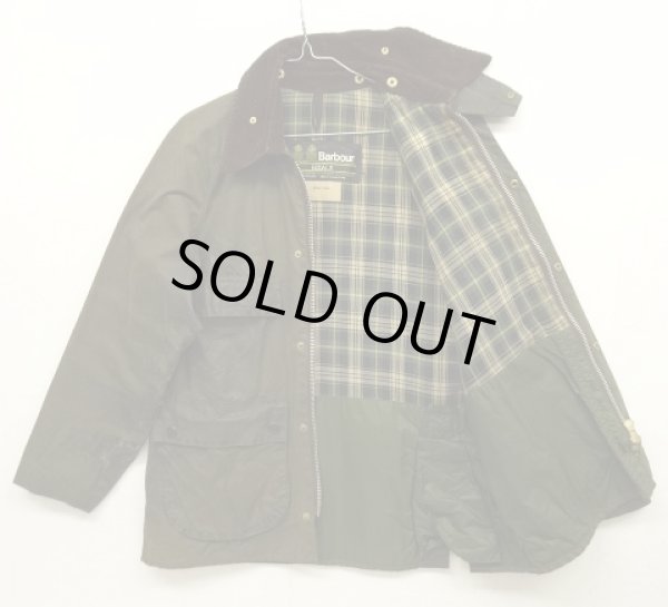 画像2: 80'S BARBOUR 2クレスト "4POCKET BEDALE" オイルドジャケット OLIVE イングランド製 (VINTAGE)