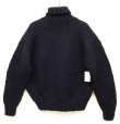 画像2: 90'S POLO SPORT "HAND KNIT" モヘア混 タートルネック ニット DK NAVY (DEADSTOCK)