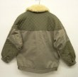 画像3: 90'S EDDIE BAUER 黒タグ 襟ボア付き B-3 ジャケット (VINTAGE)