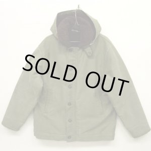 画像: 80'S フランス軍 "COULANGE MAYENNE" フード付き デッキジャケット (VINTAGE)
