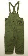 画像1: 50'S フランス軍 ステンシル入り 裏地ウール デッキパンツ (DEADSTOCK)