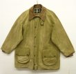 画像1: 70'S BARBOUR 1クレスト "GAMEFAIR" オイルドジャケット KHAKI イングランド製 (VINTAGE)