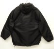 画像2: 90'S J.CREW 旧タグ 裏地キルティング アノラックパーカー BLACK (VINTAGE)