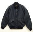 画像1: 80'S BROOKS BROTHERS 裏地ウール A-1 フライトジャケット NAVY (VINTAGE)