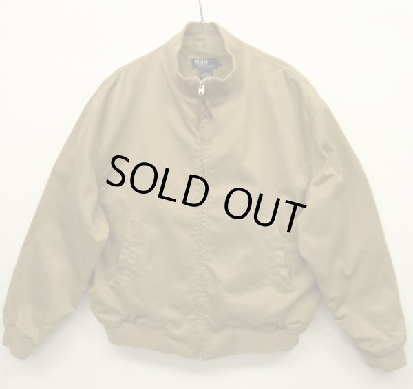 画像1: 90'S RALPH LAUREN タンカースジャケット カーキ USA製 (VINTAGE)