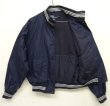 画像2: 90'S RALPH LAUREN ライン入りリブ ドリズラージャケット NAVY (VINTAGE)