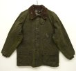 画像1: 90'S BARBOUR 3クレスト 旧タグ "BEDALE" オイルドジャケット OLIVE イングランド製 (VINTAGE)