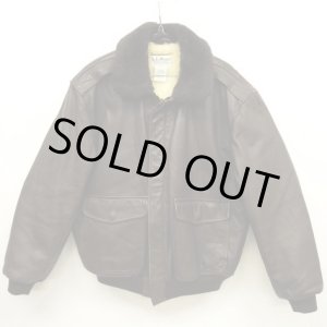 画像: 80'S LL Bean THINSULATE入り 裏地ボア付き レザージャケット USA製 (VINTAGE)