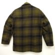 画像3: 70'S PENDLETON ウール/コットン リバーシブル コート TALONジップ オンブレチェック/ベージュ (VINTAGE)