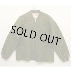 画像: 50'S HANES 裏地付き キルティングジャケット SCOVILLジップ (VINTAGE)
