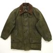 画像1: 90'S BARBOUR 3クレスト 旧タグ "BEAUFORT" オイルドジャケット OLIVE イングランド製 (VINTAGE)