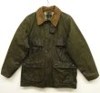 画像1: 80'S BARBOUR 2クレスト "4POCKET BEDALE" オイルドジャケット OLIVE イングランド製 (VINTAGE)