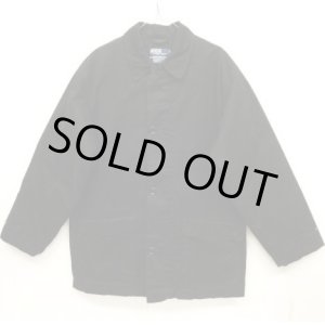画像: 90'S RALPH LAUREN 中綿入り ハーフコート riri製ダブルジップ BLACK (VINTAGE)