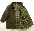 画像2: 80'S BARBOUR 2クレスト "GAMEFAIR" オイルドジャケット OLIVE イングランド製 (VINTAGE)