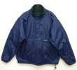 画像1: 90'S PATAGONIA 旧タグ グリセード プルオーバージャケット ネイビー/グリーン USA製 (VINTAGE)