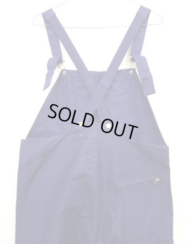 画像6: 60'S KONECO フレンチワーク コットンツイル オーバーオール BLUE フランス製 (DEADSTOCK)