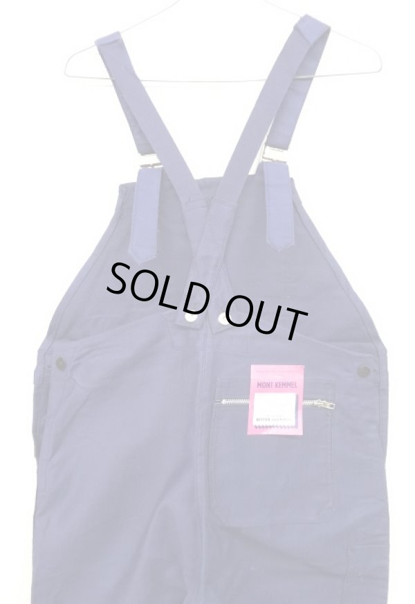 画像6: 50'S MONT KEMMEL フレンチワーク モールスキン オーバーオール BLUE フランス製 (DEADSTOCK)