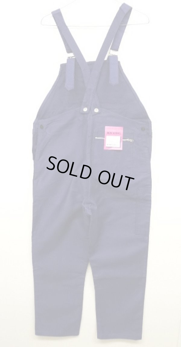 画像5: 50'S MONT KEMMEL フレンチワーク モールスキン オーバーオール BLUE フランス製 (DEADSTOCK)