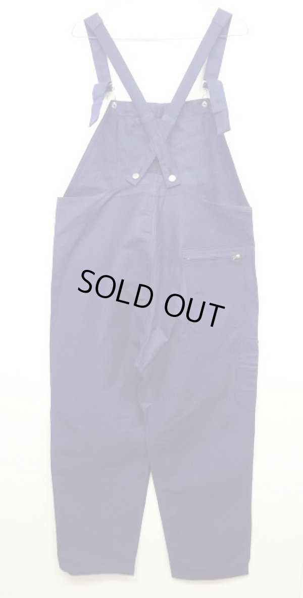 画像5: 60'S KONECO フレンチワーク コットンツイル オーバーオール BLUE フランス製 (DEADSTOCK)