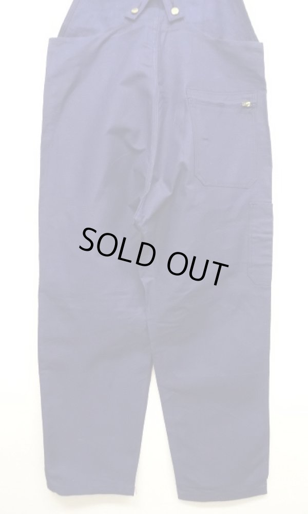 画像7: 60'S KONECO フレンチワーク コットンツイル オーバーオール BLUE フランス製 (DEADSTOCK)