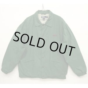 画像: 90'S RALPH LAUREN 裏地付き コーチジャケット GREEN (VINTAGE)