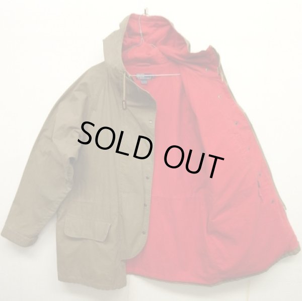 画像2: 90'S RALPH LAUREN 裏地付き デッキパーカー KHAKI (VINTAGE)