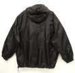 画像2: 90'S J.CREW 旧タグ ハーフジップ ナイロン アノラックパーカー BLACK (VINTAGE)