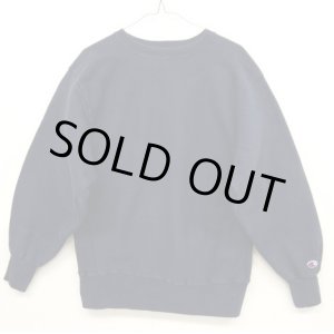 画像: 90'S CHAMPION "目無し" 刺繍タグ リバースウィーブ ネイビー USA製 (VINTAGE)