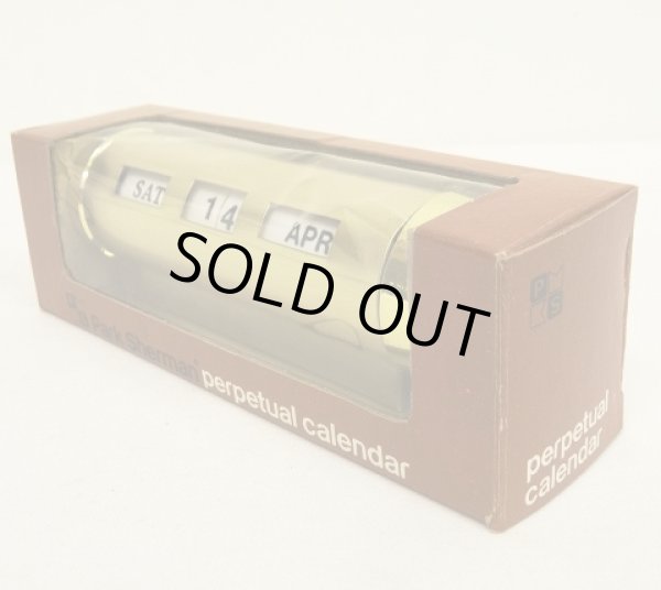 画像2: PARK SHERMAN ブラス製 デスクトップ パーペチュアルカレンダー (DEADSTOCK)