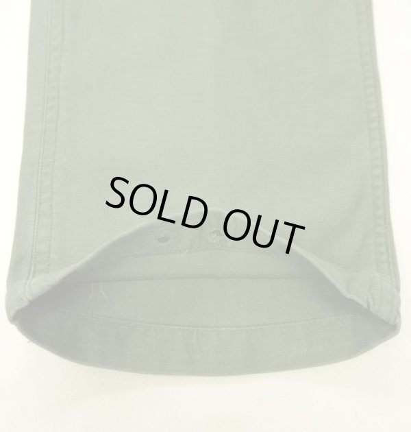 画像6: 60'S アメリカ軍 US ARMY "OG107" コットンサテン 平ボタン ベイカーパンツ W30L31 (VINTAGE)