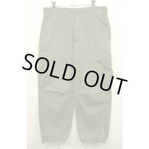 画像: 60'S アメリカ軍 US ARMY "JUNGLE FATIGUE" カーゴパンツ S-SHORT (VINTAGE)