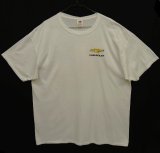 画像: CHEVROLET "CAMARO" 両面プリント 半袖Tシャツ WHITE (USED)