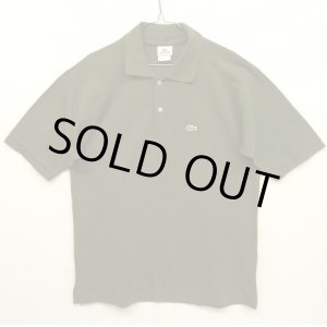 画像: 90'S CHEMISE LACOSTE ポロシャツ オリーブ フランス製 (VINTAGE)