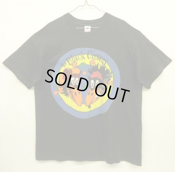 画像1: 90'S THE BLACK CROWES シングルステッチ 半袖 Tシャツ ブラック USA製 (VINTAGE)