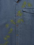 画像2: 00'S PATAGONIA "RHYTHM" ヘンプ/ポリ 刺繍入り 半袖 オープンカラーシャツ (VINTAGE)