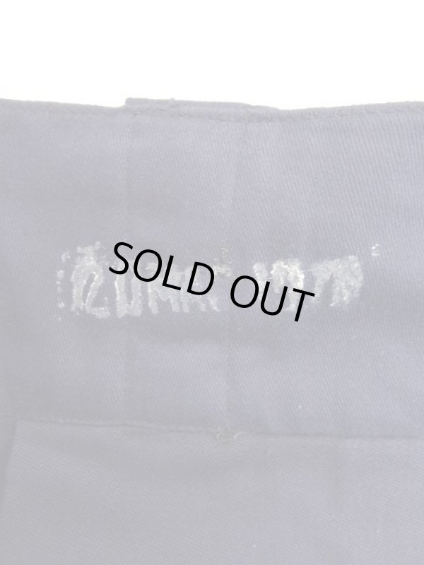 画像4: 70'S イタリア軍 プリーツ入り グルカショーツ NAVY (DEADSTOCK)