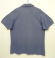 画像2: 80'S CHEMISE LACOSTE ポロシャツ ヘザーブルー フランス製 (VINTAGE)