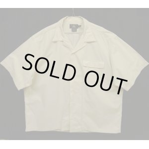 画像: 90'S RRL 初期 三ツ星タグ 半袖 オープンカラーシャツ オフホワイト (VINTAGE)