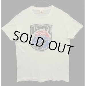 画像: 70'S HANES 両面プリント シングルステッチ 半袖 Tシャツ ホワイト USA製 (VINTAGE)
