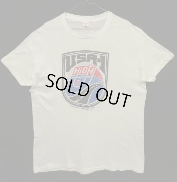 画像1: 70'S HANES 両面プリント シングルステッチ 半袖 Tシャツ ホワイト USA製 (VINTAGE)