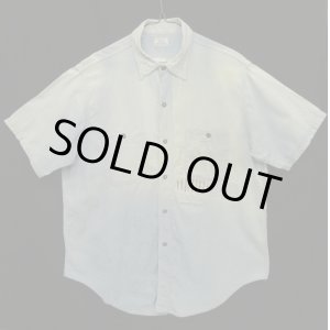 画像: 50'S SEARS シャンブレー 半袖 ワークシャツ ブルー (VINTAGE)