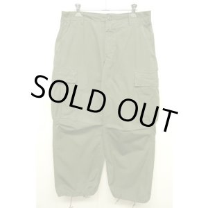 画像: 60'S アメリカ軍 US ARMY "JUNGLE FATIGUE" カーゴパンツ S-SHORT (VINTAGE)