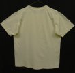 画像3: 90'S BLACK LAB シングルステッチ 半袖 Tシャツ オフホワイト USA製 (VINTAGE)
